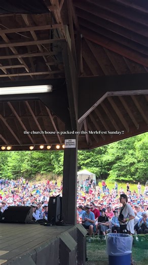 Jeff Little Trio & Frinds praising the Lord this MerleFest Sunday!! #MerleFest2026 #MerleFest #MusicMomentsMemories #northcarolina #bluegrass @WindowWorldInc