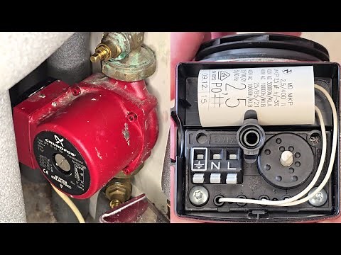 How to repair Grundfos water pump | Capacitor replacement