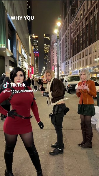 Ada serving ngl‼️ - Ada: me Leon: @bbno$ Ashley: @Gale - #residentevil4 #residentevil #leonkennedy #adawong #trend