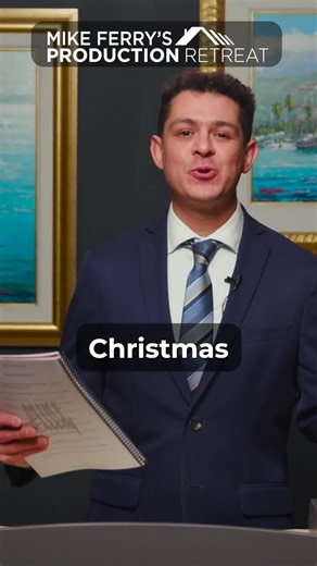 Real Estate agents … Christmas has come early this year! This weekend, we are running a scratch and win promotion on MikeFerry.com to offer a few lucky winners 50% off ticket prices for the 2026 Production Retreat. Join Mike Ferry and thousands of professional agents in Garden Grove, CA, on January 12th through the 14th to learn the skills and strategies needed to navigate today’s market … and increase your production and profits. #MikeFerry #MikeFerryOrganization #MFO #RealEstateCoaching #RealE