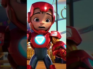 Team Iron Man face a dangerous GIANT robot chicken! 🐔💥 - Videos For Kids