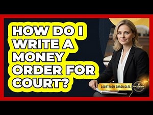 How Do I Write a Money Order for Court?