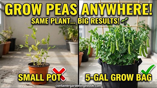 Peas in Containers: The 2026 Quick?Start Guide