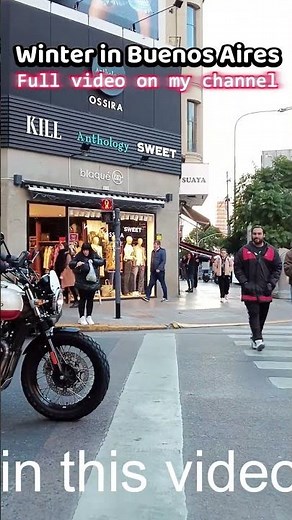 Winter Walk in Buenos Aires 🇦🇷 | Beautiful Streets of Argentina 4K #citywalk #travel #buenosaires
