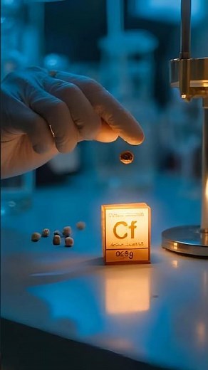 This Metal Is Worth ₹2,218 Crore Per Piece! 😱 | Californium Explained #shorts