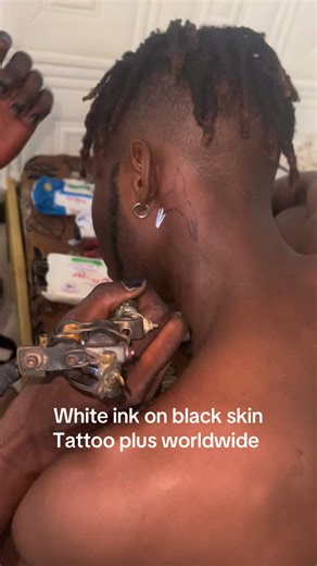 White Ink Tattoos on Dark Skin: Unique Designs