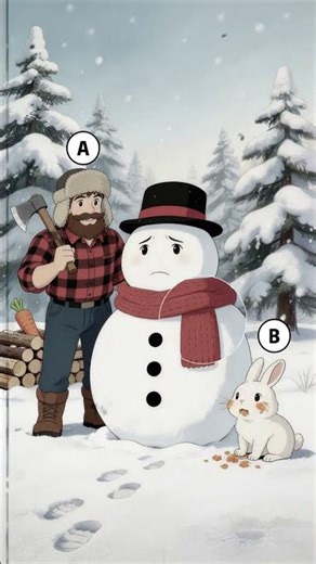The Mysterious Theft of a Snowman's Nose: A Brain Teaser
