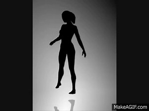 SPINNING BALLERINA ILLUSION on Make a GIF