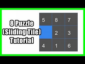 How to Solve an 8 Puzzle (3x3 Sliding Tile Puzzle) (Beginner Tutorial)