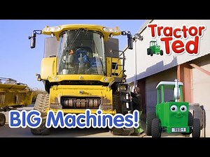 Tractor Ted and the BIG MACHINES! 🚜 Farms & Tractors For Kids