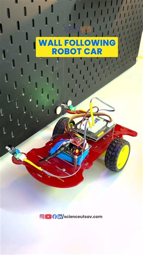 Wall Following Robot | Smart Movement | Real Learning in Action!