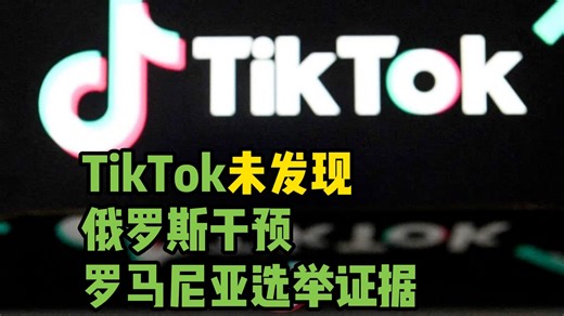 TikTok未发现俄罗斯干预罗马尼亚选举证据