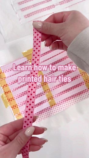 Sublimation Tutorial: Elastic Hair Ties | Easy DIY Project