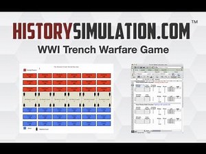 Engage with Trench Warfare Game - HistorySimulation.com (TM)