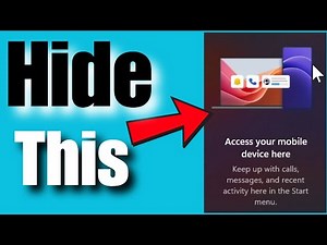 How to Turn Off Access to Your Mobile Device in Windows 11 | Step by Step 2025