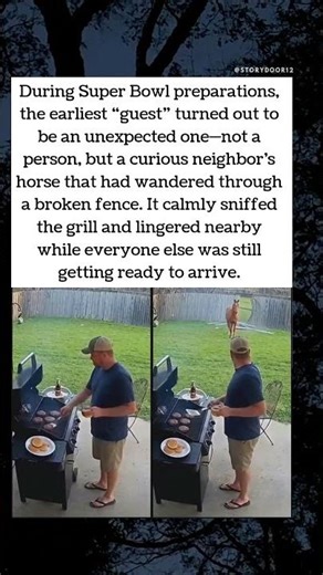 The First Super Bowl Guest Wasn’t Invited 🐎