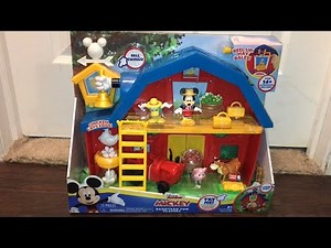 Disney Junior Mickey Mouse & Donald Duck Children’s Toy Barnyard Fun Playset Video