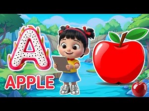 Phonics Song 2 with TWO Words in 3D - A For Airplane - ABC Alphabet Songs with Sounds for Children