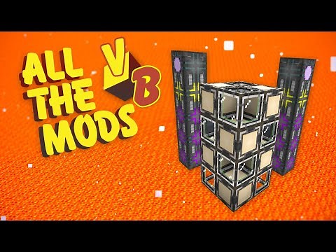 All The Mods Volcano Block EP15 New AE2 Autocrafting