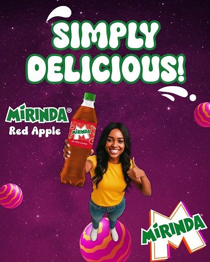 Mirinda Red Apple and Mirinda Green Apple - Simply Delicious🥰