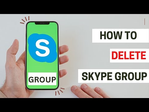 how to delete skype group | delete skype group | delete group in skype