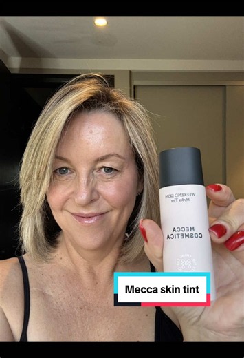 Mecca Weekend Skin Tint review for mature skin