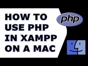 How to Set up PHP in XAMPP on a MAC