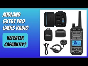 REVIEW (2026): Midland GXT67 PRO GMRS Radio. Features