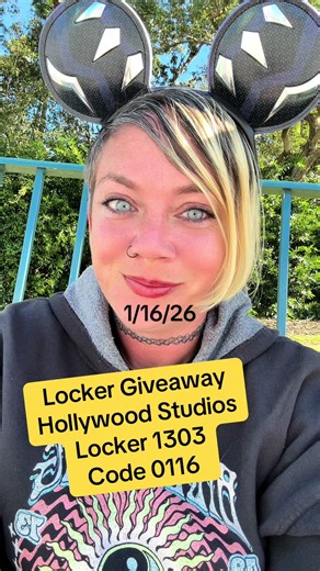 Locker Giveaway!! Bento Box, Pin Trader Starter Set, keychain & headband Charm!! Locker 1303 code 0116 Post if You Find It!! #hollywoodstudios #lockergiveaway #pixiedust #disneyworld #disneygiveaway