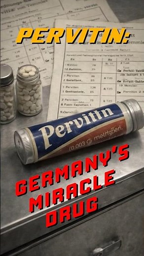 Pervitin: Germany's Miracle Drug #WW2 #Pervitin #WorldWar #NaziGermany #Blitzkrieg #WarHistory #Meth