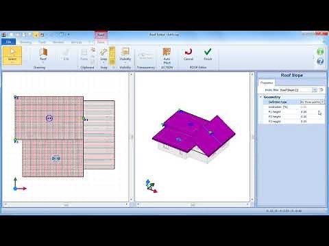 Edificius Tutorial - Drawing Roof slopes manually - ACCA software