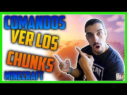 COMANDO para ✅ VER CHUNKS ✅ en MINECRAFT - Todas las versiones