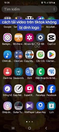 Cách Tải Video TikTok Không Dính Logo
