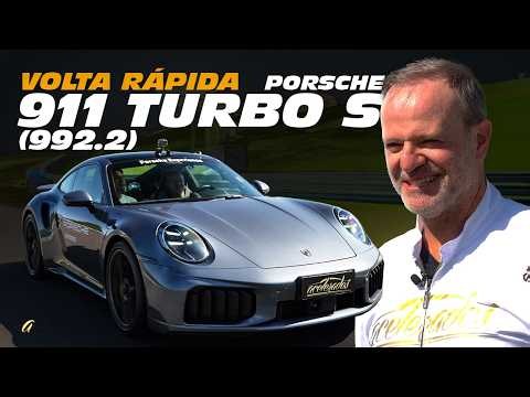 The new record holder for the fastest lap? Rubinho drives the 711 hp Porsche 911 Turbo S 992.2 on...