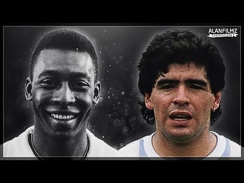 Pelé vs Maradona - Legendary Skills & Goals - HQ