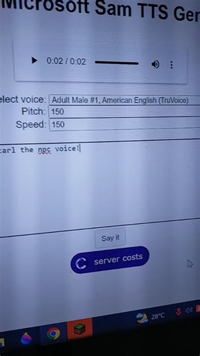 How to get the Carl the NPC Voice