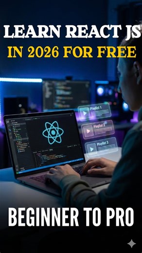 codexprem on Instagram: "Best React Tutorials on YouTube (Beginner to Advanced) 📖 LONG DESCRIPTION Many beginners are confused about React. Too many videos. Too many playlists. No clear path. I faced the same problem. So in this video, I am sharing 3 best YouTube videos that helped me learn React step by step. Why these 3 videos are special: ✔ Very clear explanation ✔ Beginner friendly ✔ Real project examples ✔ No unnecessary theory ✔ Perfect for freshers and students If you are: new to React l