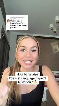 Edexcel English Language Paper 1 Question 3✍️