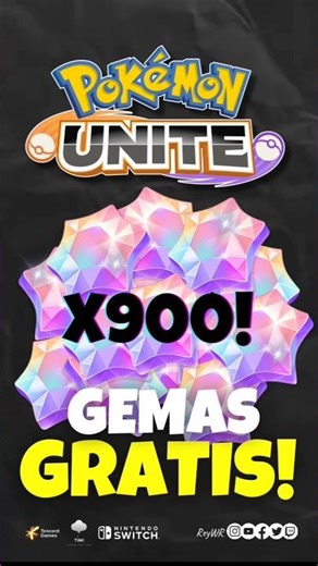 Consigue GEMAS GRATIS en Pokémon Unite
