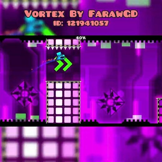 Geometry Dash VORTEX Level [Geometry Dash Short]
