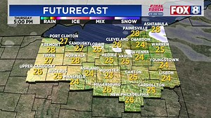 48K views · 111 reactions | It's all snow for the commute home today in Northeast Ohio. Jenn Harcher has the latest on wintery timing https://fox8.com/weather/tracking-wintry-mix-thatll-turn-to-all-snow/ | Fox 8 News | Facebook