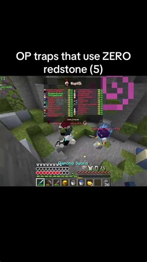 Ultimate OP Traps Using Zero Redstone in Minecraft