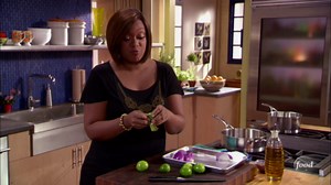 Easy Salad with Creamy Roasted Tomatillo Dressing