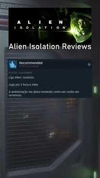 Vocês já jogaram Alien Isolation?