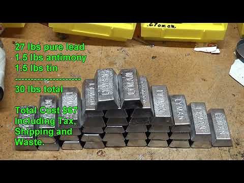 Making My Own Lyman Alloy #2