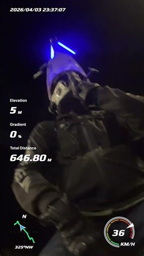 Speedometer screen overlay test #euc #inmotion #dji