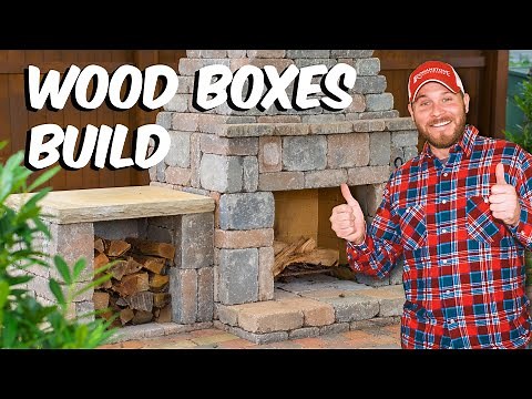 Build with Roman - Fireplace Wood Boxes DIY Build