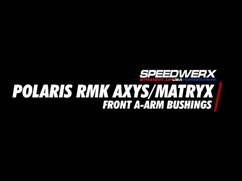 Front A-Arm Bushings // Polaris RMK AXYS/MATRYX Snowmobiles