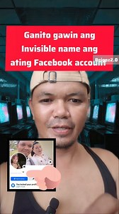 70K views · 873 reactions | Ganito gawing invisible name ang ating Facebook account 藍 #reignz20 #fypageシ #tips #tutorial @topfans | Reignz2.0 | Facebook
