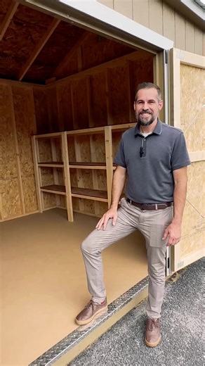 Your space matters—and we keep it simple. That’s why every shed comes with built-in storage options designed to keep your things organized and easy to access. Ready to create your perfect shed? Explore this building add-on and more: https://hubs.la/Q03WYg830 If you'd like to see it in real-time on your dream shed or barn, customize it here: https://hubs.la/Q03WYmT10 #OrganizeWithCare #OldHickorySheds #PortableStorage #OldHickoryBuildings | Old Hickory Buildings & Sheds